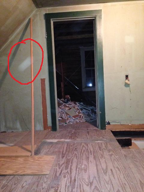 Miss Hattie's bedroom door and hallway entry view 1